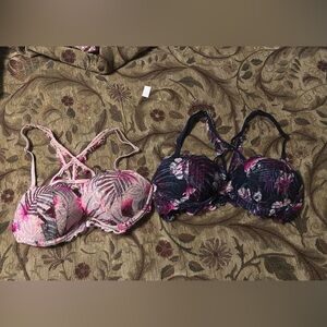 Euc 2 piece bundle PINK Victoria's Secret Bras